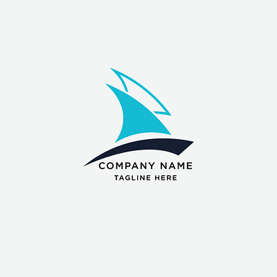 Boat Company Logo boats company logo branding busniess logo company logo graphic design illustration logo logo design