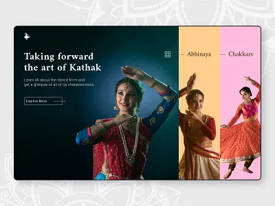 Kathak - Indian Classical Dance design