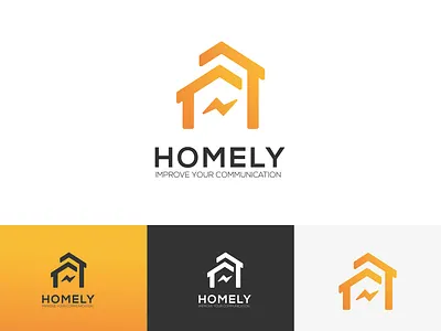 Homely Logo Branding Design | package_byte branding branding identity creative logo iconic logo illustration logo logo and branding design logo identity logo mockup minimalistic logo modern logo design professional logo design