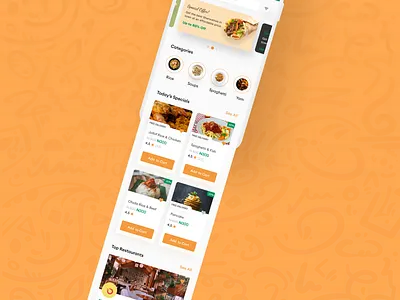Food Delivery App app design design food app design food delivery app design ui design uiuxdesign
