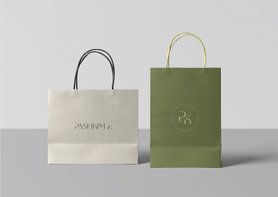 Brand identity - PASHKIM jr. - babies clothes and diapers baby branding cloth design graphic design logo