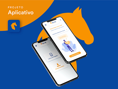 Aplicativo Selad + Usuário Master app design graphic design startup technology ui uidesign uxdesign