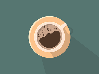 Take a break, and drink a coffee. break coffee green illustration