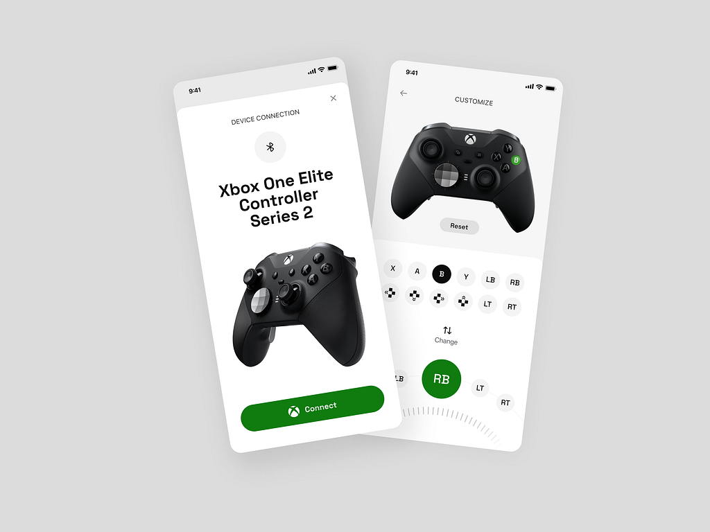 Xbox controller app IOS app by Sang on Dribbble
