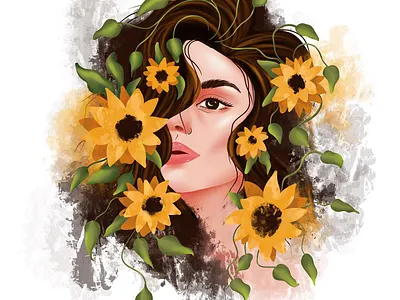 Digital Painting artlover design illustration illustrator procreate typography vector