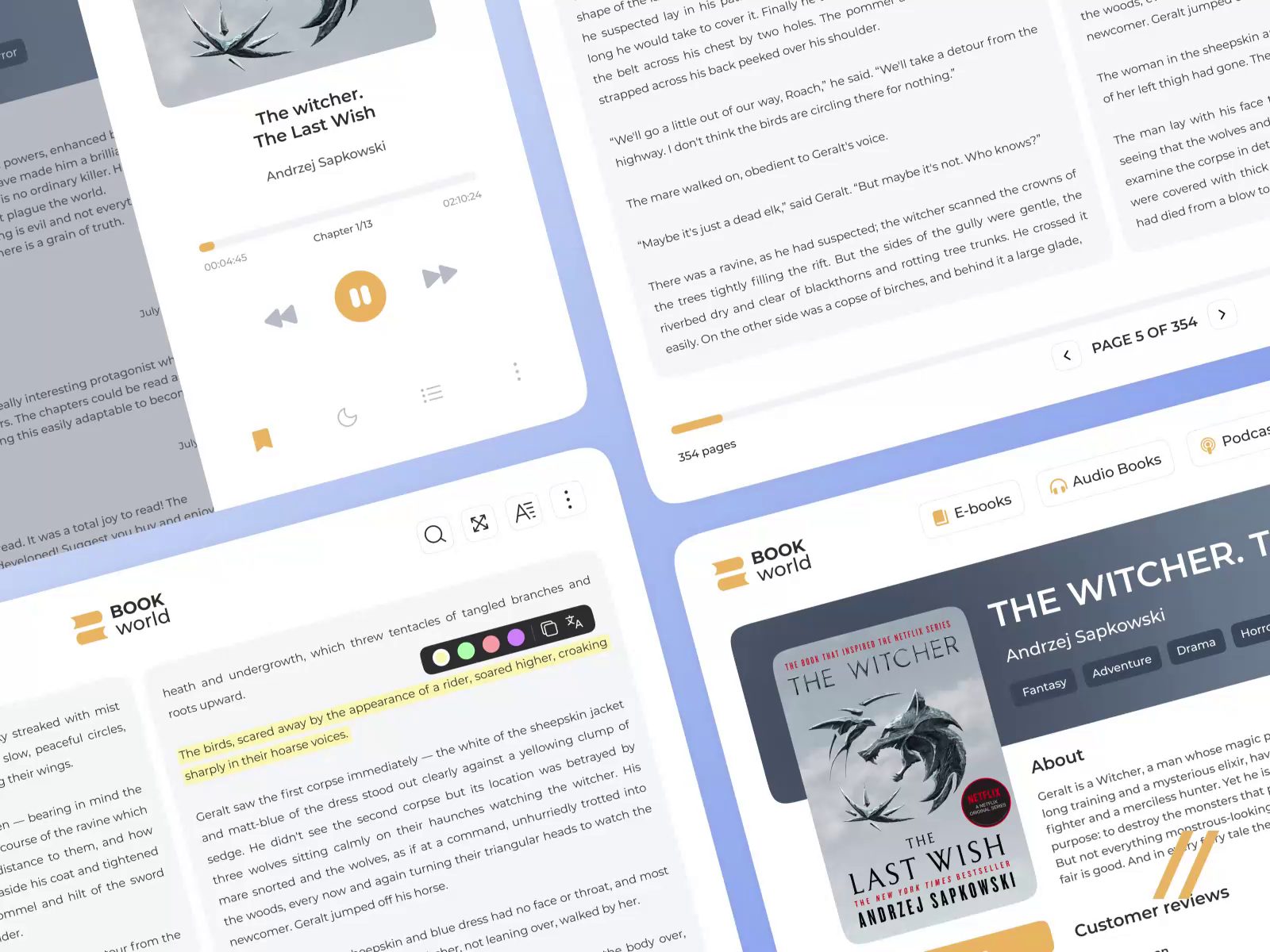 Online Library App by Purrweb Agency for Purrweb UI/UX Agency on Dribbble