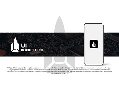 UI Rocket Tech best creative design dribbble fiverr flat free logo logo design logo designer logo maker minimal minimalist modern new tech ui rocket ui rocket tech