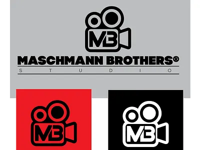 MB Movie Logo Design 3d animation art branding clean design free logo design templates graphic design illustration logo logo maker gaming motion graphics vector