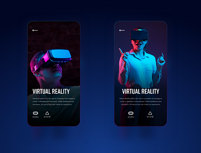 Mobile app for VR 3d animation app artist branding business design dribble shot dribbleartist graphic design illustration logo motion graphics ui