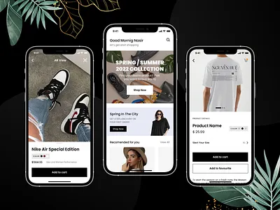 Fashion E-Commerce Mobile App app app design clothes e commerce e commerce design ecommerce ecommerce app fashion app ios ios app mobile app design mobile design mobile ui online shop online store onlineshop product design shopping shopping app store