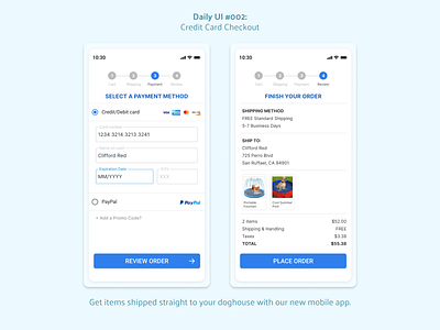 Daily UI #2: Credit Card Checkout app checkout creditcard dailyui mobile ui