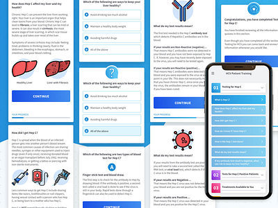 Hep C Training App education medical mobile app