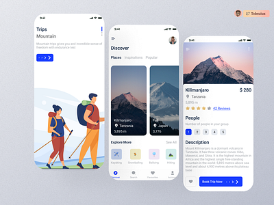 Hiking Buddy design mobile app mobile app design mobile design mobile ui uidesign