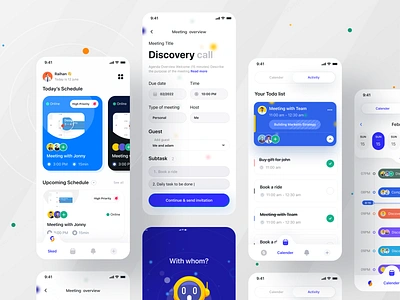 Sked - All in one travelling salesman platform 3d animation app design branding dribbble graphic design illustration ios logo management meeting minimal motion graphics ofspace sales task todo ui website design