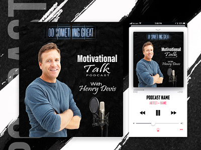 Podcast Cover adobe illustartor adobe photoshop branding design graphic design illustration