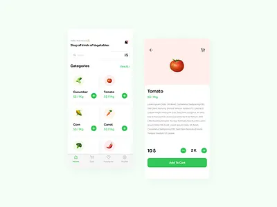 Grocery App ui ux design ui deisgn uidesign uiux design ux ux designer