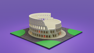 Templar Roma 3d model 3d animation graphic design