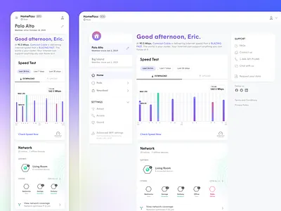 HomePass Webapp Responsive Design app desktop grid ipad layout mobile responsive tablet ui ux web web design webapp website