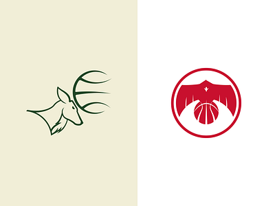 Bucks vs Hawks basketball bucks deer hawk hawks logo nba playoffs vector