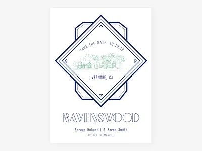 Invitation Design A branding design illustration invitation save the date wedding