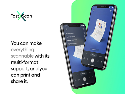 FastXScan | PDF Scanner Mobile App app apps design mobile mobile app pdf scan scanner ux