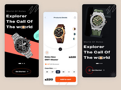 Watch collection app apple ui ux design clean ui design ios ios mobile apps ios ui mobile apps mobile apps ui design ui ux design ux design