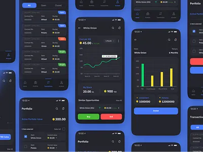 Commodity Trading App | UX/UI Design app ui commodity trading app design ui ui design user experience ux ux design