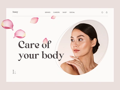 Beauty Salon Website beauty beauty salon cosmetics design hairdresser resort salon spa treatment web web design website wellness