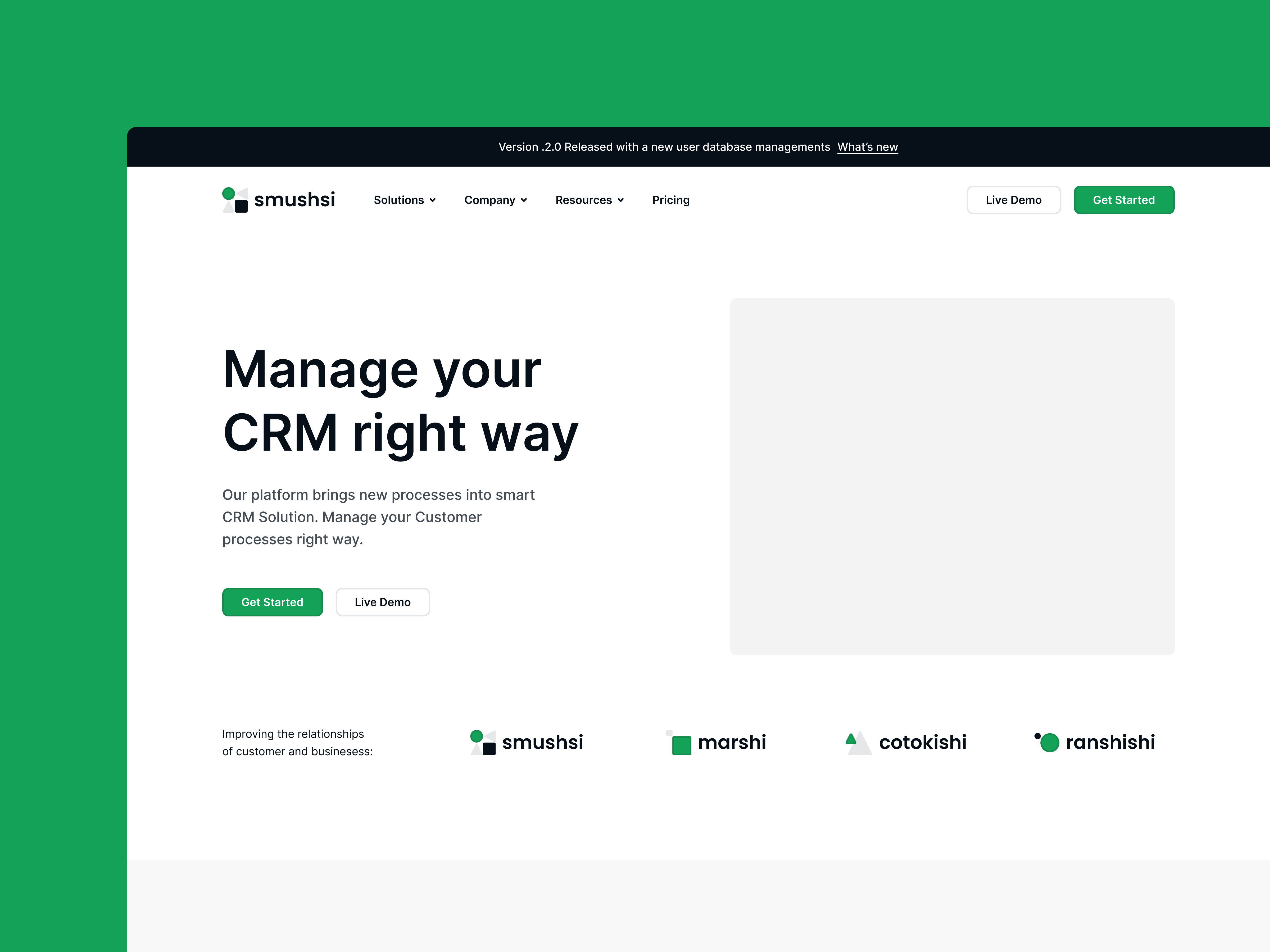 Example of Figma Landing Page Design