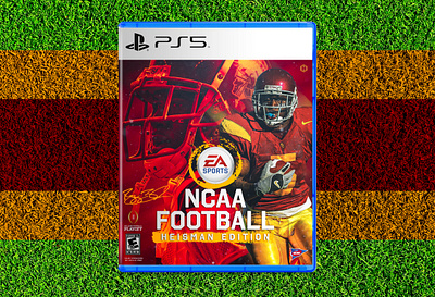 NCAA Football [2022] | Video Game Concept college college football concept design football football design mockup ncaa photoshop product design sports sports design video game