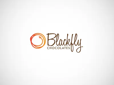 Blackfly Chocolates branding graphic design logo