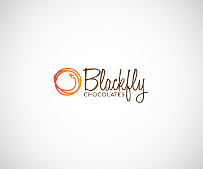 Blackfly Chocolates branding graphic design logo