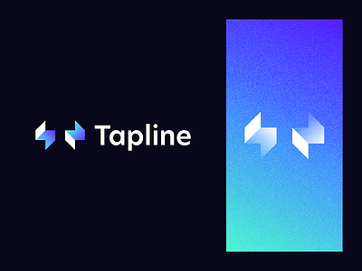 Tapline | Logo design arrow logo arrows b2b branding branding and identity digital finance fintech identity identity branding logo design logo design branding logotype saas