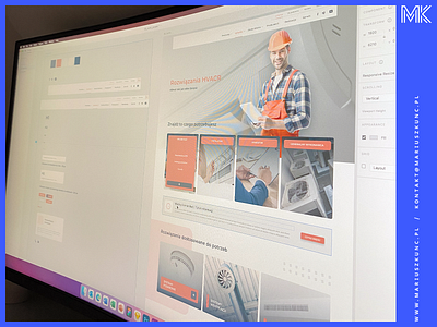 HVACR / webdesign / style guide adobexd clima design graphic design guide layout style styleguide uidesign uiux web webdesign wentylacje