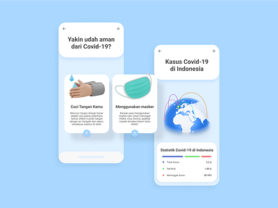 Covid-19 UI app branding design icon illustration logo ui ux vector web