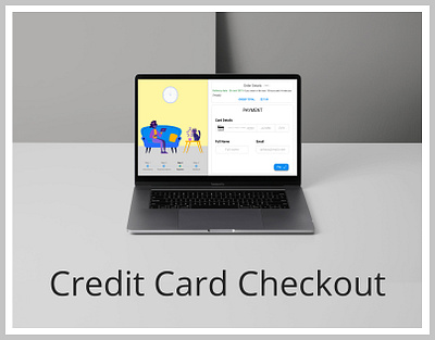 Credit Card Checkout [Daily UI #002] checkout colorful colors creditcard creditcardcheckout design shopping uxdesign website