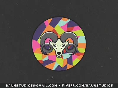 Zodiac: Aries adobe illustrator aries cartoon design illustration logo vector zodiac zodiac sign