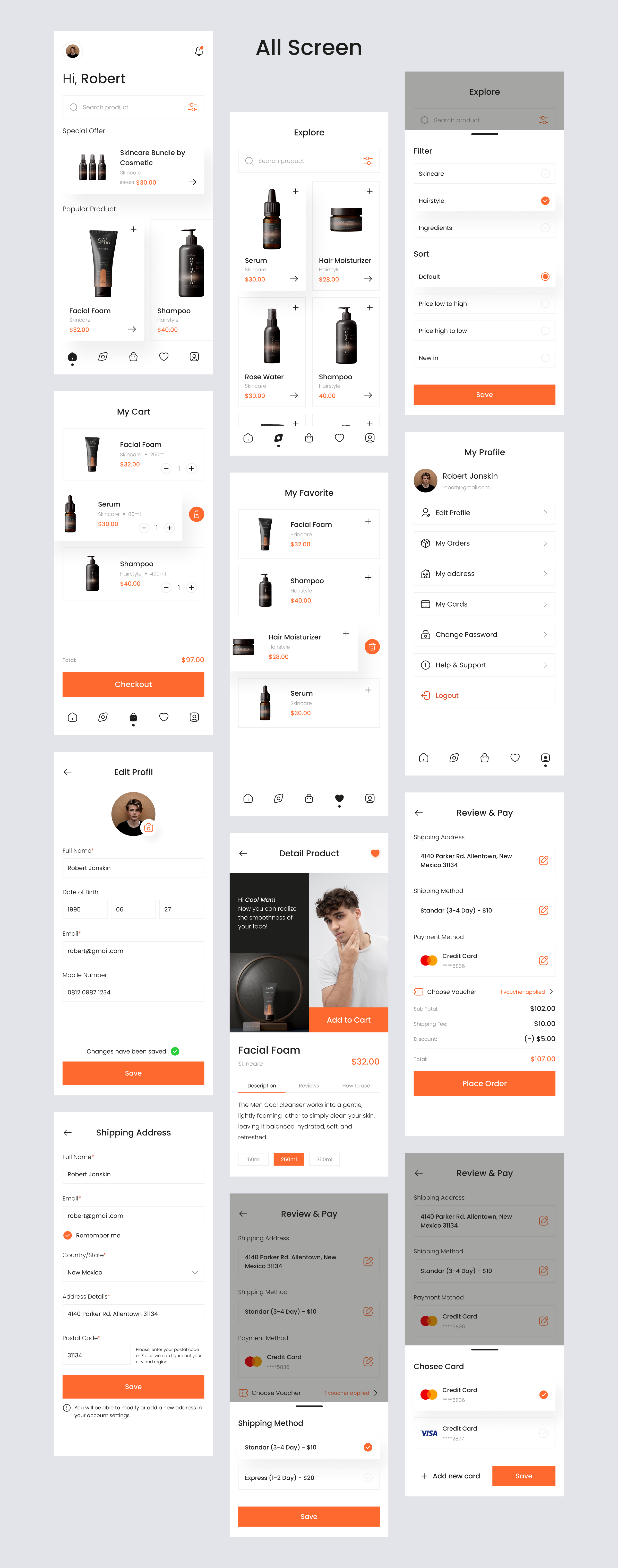 Example of Mobile App Design
