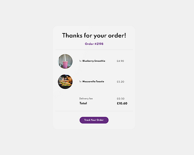 Daily UI 017 - Email Receipt