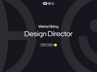 We're Hiring: Design Director branding design director hiring job job post leadership remote agency ui