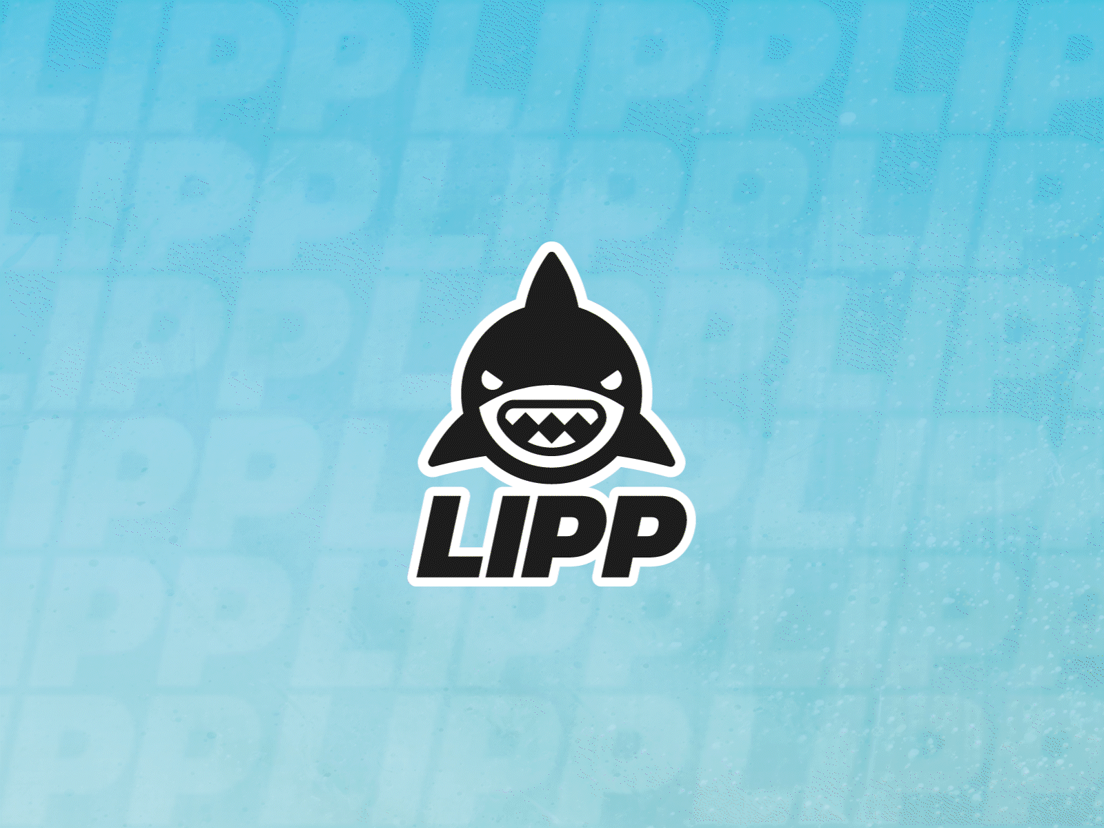 LIPP animal branding edgy lipp logodesign nicotine packaging pouch shark