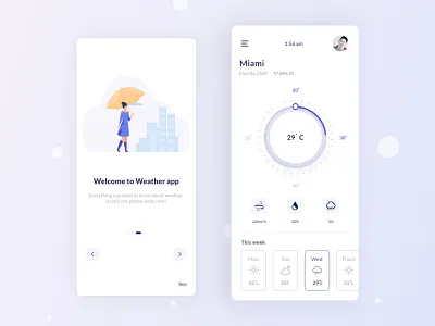 Most Trending UI Design for Weather App app deign ui design app development design forecast mobile app mobile app design motion design ui ui design uiux weather weather app weather app design weather forecast