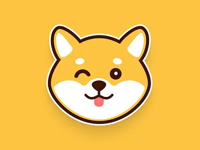 Shiba inu. Just cute dog illustration illustration shiba inu