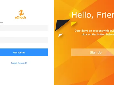 sign in page desktop login ui