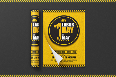 Labor Day Flyer Template mix