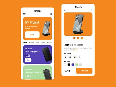 Case Store - Mobile Design app batix buy case store clean colors design e commerce minimal mobile design mobile shop mobile store mobiledesign sell shop store ui ui design ui mobile ui ux
