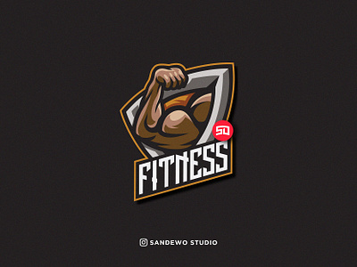 Fitness,Gym,Muscle Mascot Logo awesome awesome creative logos branding design esportlogo fitness fitnesslogo gym gymlogo health illustration logo logodesign logotype man mascotlogo muscle musclelogo power vector