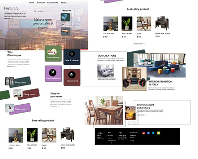 Furniture app ui project 3d animation app branding design graphic design icon illustration logo motion graphics typography ui ux vector
