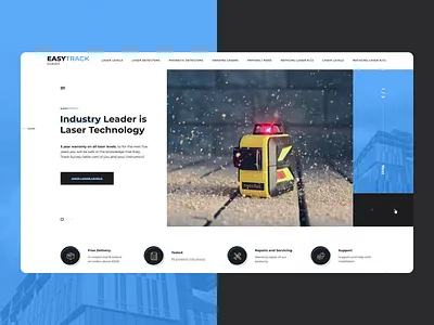 Easy Track concept creative design illustration ui uiux web design web mosaica website