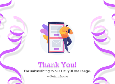 Thank you #DailyUI